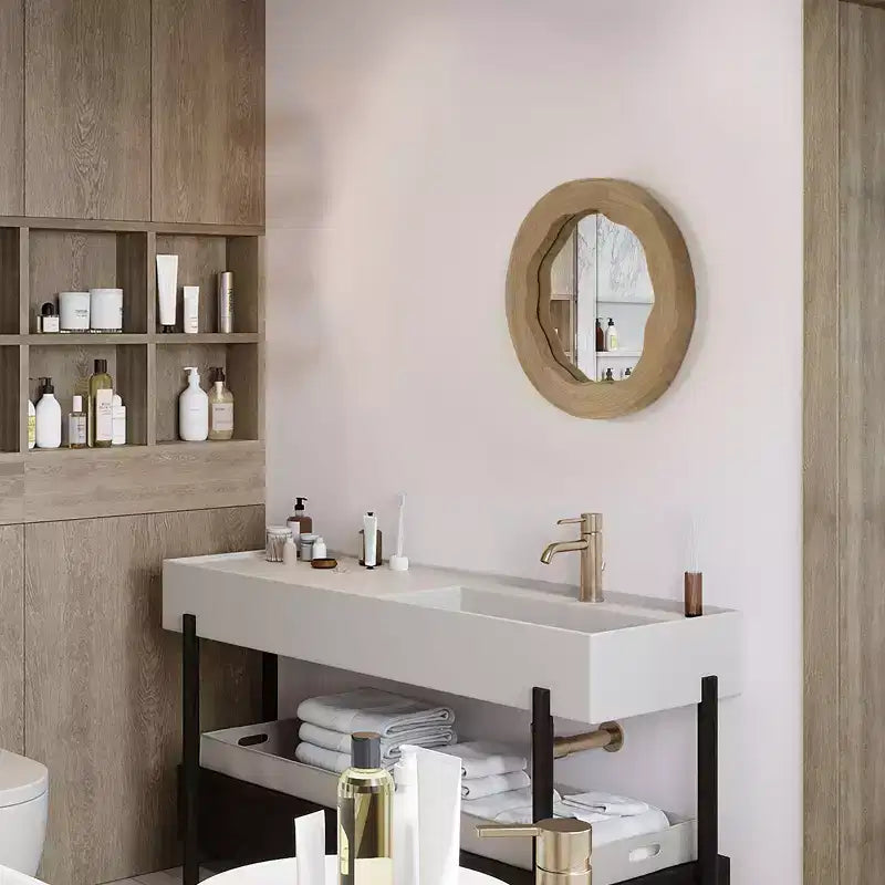 Modern Decorative Round Hanging Wall Mirror Elegant and Contemporary Design