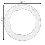Modern Decorative Round Hanging Wall Mirror Elegant and Contemporary Design