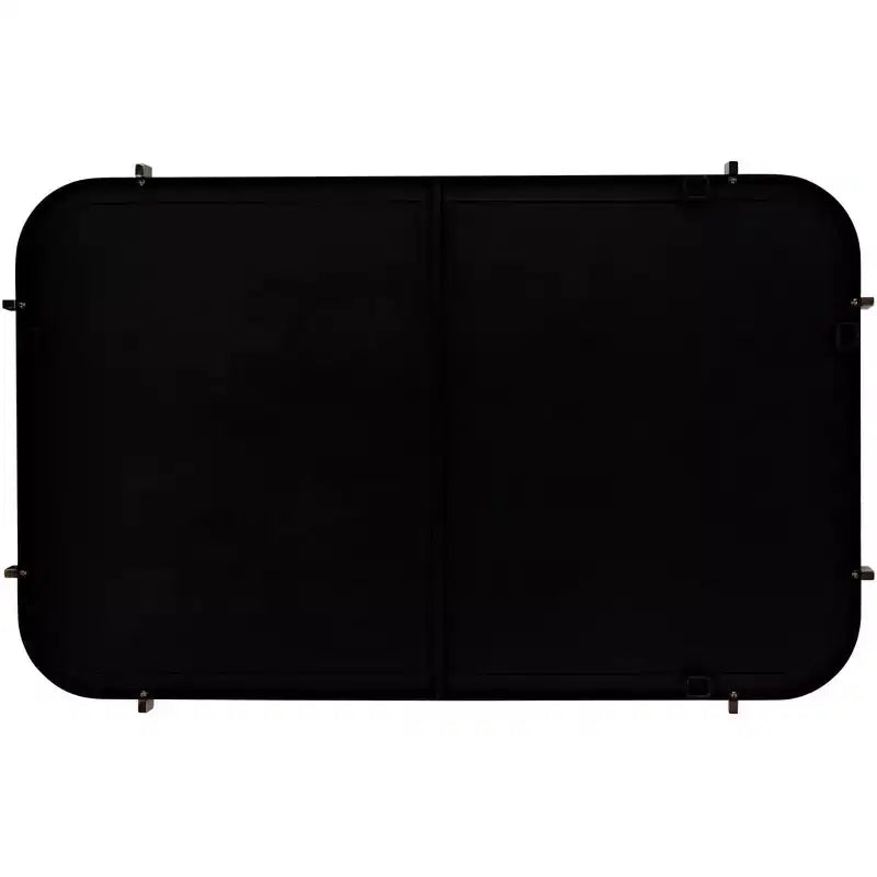 Specchio da parete Uttermost Radius 24 x 38 nero con bordo arrotondato