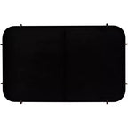 Specchio da parete Uttermost Radius 24 x 38 nero con bordo arrotondato