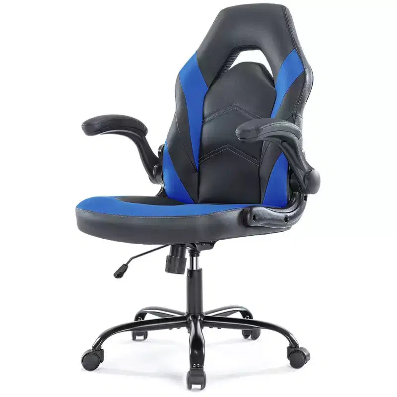 JIONJOY Sedia Gaming Definitiva: Ergonomica, in Pelle PU, Sedia da Ufficio Direzionale con Braccioli Ribaltabili
