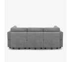 Belffin Modular Terry Sleeper Sofa with Storage Seat (9 Seats + 7 Sides)