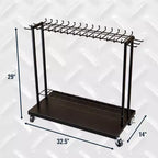 StoreYourBoard Shovel Shuttle | Rolling Tool Organizer