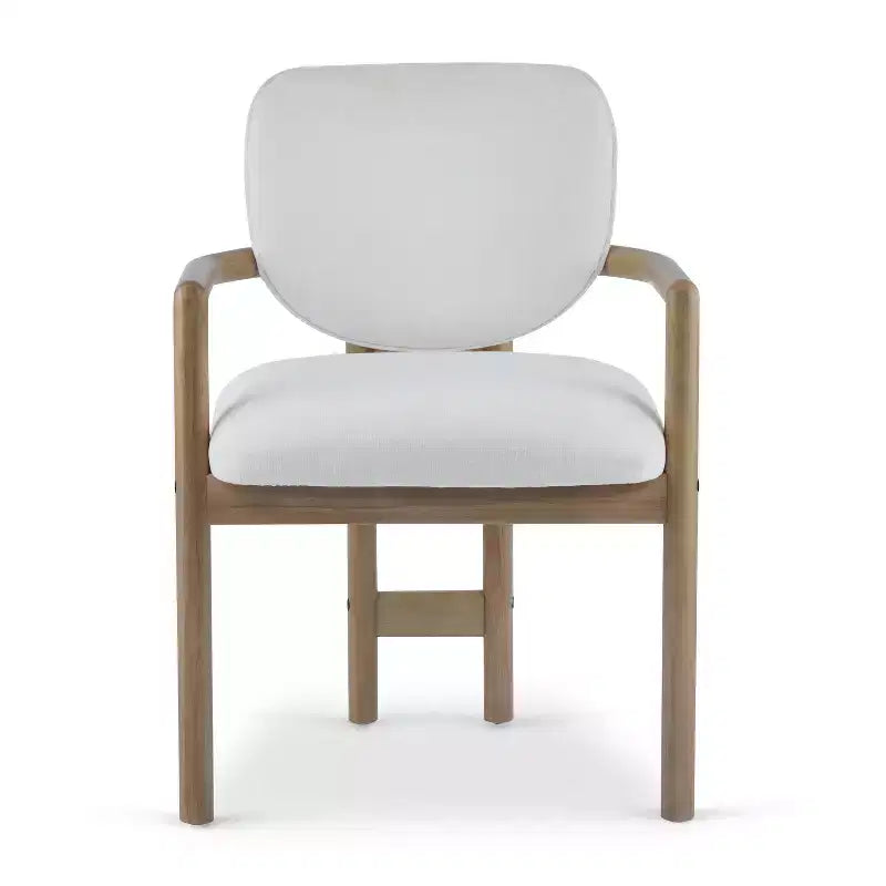 Christopher Knight Home Edge Modern Rubberwood Upholstered Dining Chairs (Set of 2)