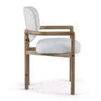 Christopher Knight Home Edge Modern Rubberwood Upholstered Dining Chairs (Set of 2)