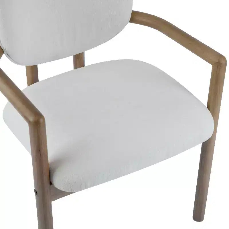 Christopher Knight Home Edge Modern Rubberwood Upholstered Dining Chairs (Set of 2)
