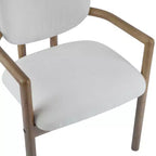 Christopher Knight Home Edge Modern Rubberwood Upholstered Dining Chairs (Set of 2)