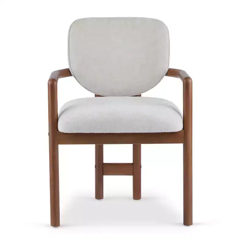 Christopher Knight Home Edge Modern Rubberwood Upholstered Dining Chairs (Set of 2)