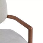 Christopher Knight Home Edge Modern Rubberwood Upholstered Dining Chairs (Set of 2)