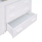 Whisen 77.4L x 40.5W Modern Design Twin Size Loft Bed with Cabinet and Shelf, Designed for your safety