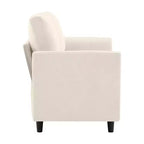 Hyleory Cozy Comfort Loveseat for Living Room, Small Space, Office, Apartment, Breathable Soft Fabric Sofa