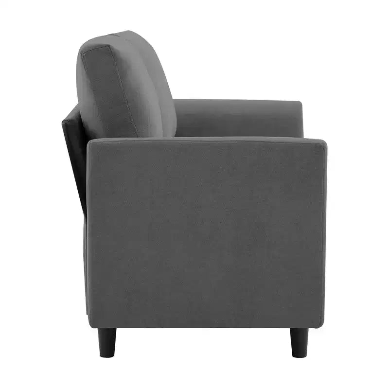 Hyleory Cozy Comfort Loveseat for Living Room, Small Space, Office, Apartment, Breathable Soft Fabric Sofa