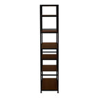 Household Essentials Jamestown Tall 6 Shelf Open Storage Bookshelf
