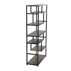 Household Essentials Jamestown Tall 6 Shelf Open Storage Bookshelf