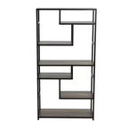 Household Essentials Jamestown Tall 6 Shelf Open Storage Bookshelf