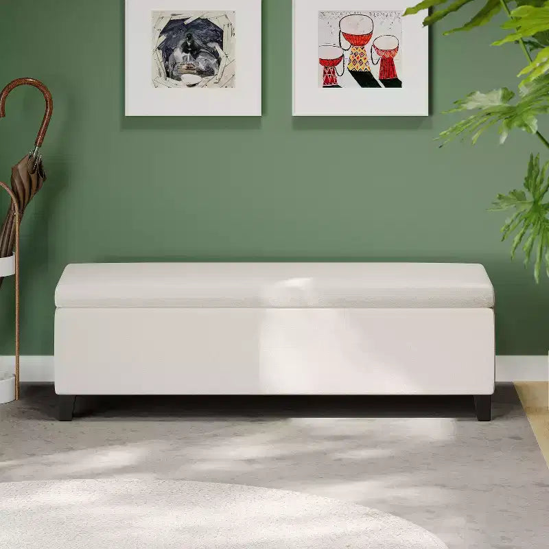 Christopher Knight Home Linfield Modern Indoor Boucle Storage Ottoman