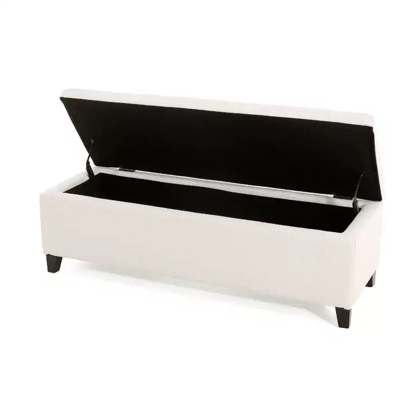 Christopher Knight Home Linfield Modern Indoor Boucle Storage Ottoman