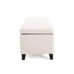 Christopher Knight Home Linfield Modern Indoor Boucle Storage Ottoman
