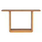 Christopher Knight Home Edana Tavolo Console Moderno con Base a U in Legno e Angoli Arrotondati