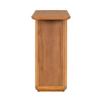 Christopher Knight Home Edana Tavolo Console Moderno con Base a U in Legno e Angoli Arrotondati