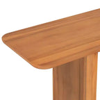 Christopher Knight Home Edana Tavolo Console Moderno con Base a U in Legno e Angoli Arrotondati