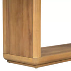 Christopher Knight Home Edana Tavolo Console Moderno con Base a U in Legno e Angoli Arrotondati