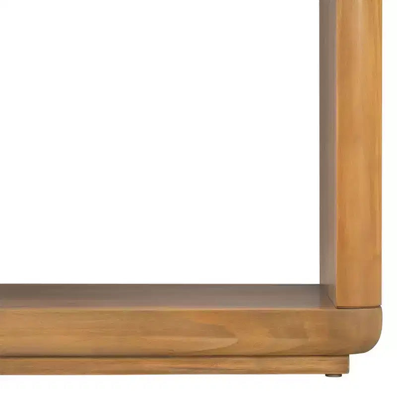 Christopher Knight Home Edana Tavolo Console Moderno con Base a U in Legno e Angoli Arrotondati