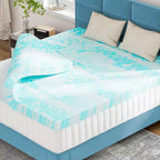 2 Inch Twin Size Experience Ultimate Comfort with Our Blue Memory Foam Soft Mattress C Premium Sleep Solution