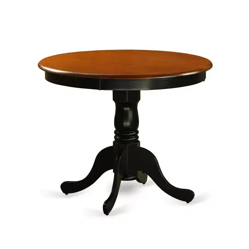 HomeStockKitchen Dining Table Set with 2 Chairs Modern Black