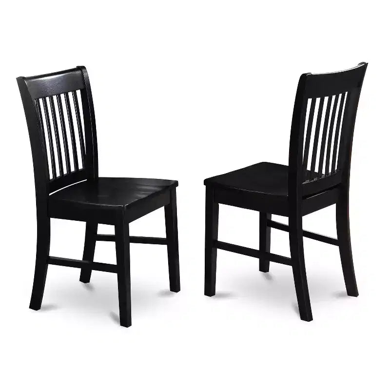 HomeStock Rectangle Wood Dining Table Set 36x60 Inch