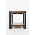 Jofran,Loftworks Modern Industrial Distressed Acacia End Table