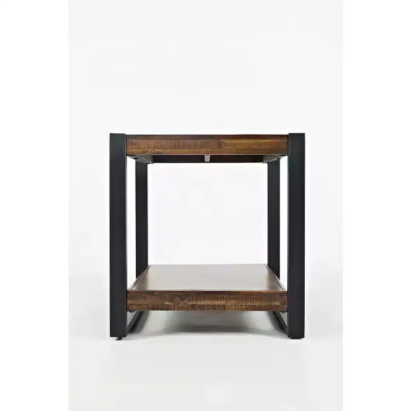 Jofran,Loftworks Modern Industrial Distressed Acacia End Table