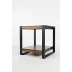 Jofran,Loftworks Modern Industrial Distressed Acacia End Table