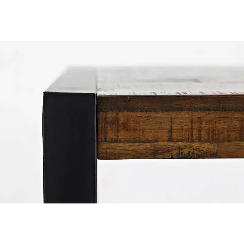 Jofran,Loftworks Modern Industrial Distressed Acacia End Table