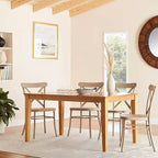 Tavolo da pranzo rettangolare 36 x 60 stile Capri