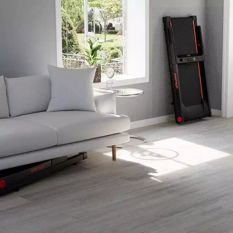 Tapis Roulant Intelligente Pieghevole DeerRun A1 con Inclinazione del 6% - Supporta Bluetooth e Telecomando Senza Fili