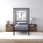 DHP Modern Metal Canopy Bed