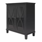 Ameriwood Home Celeste Accent Cabinet with Glass Doors