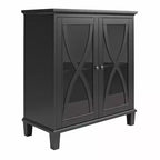 Ameriwood Home Celeste Accent Cabinet with Glass Doors