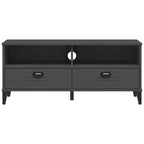 vidaXL TV Stand Storage Media Console Entertainment Center Solid Wood Pine