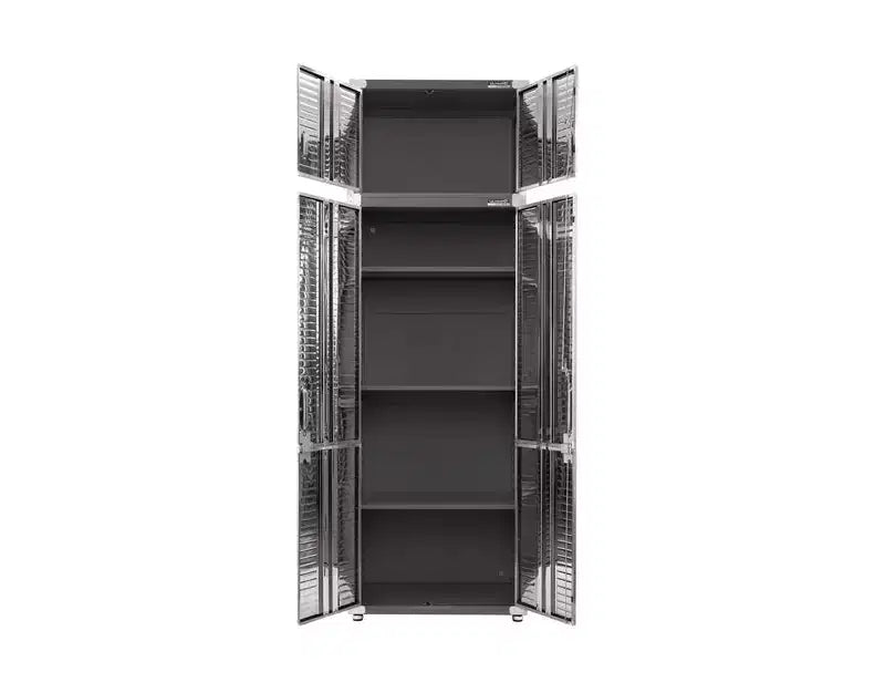 Set di mobili contenitori Seville Classics UltraHD 2 pezzi, 30 x 18 x 90,5