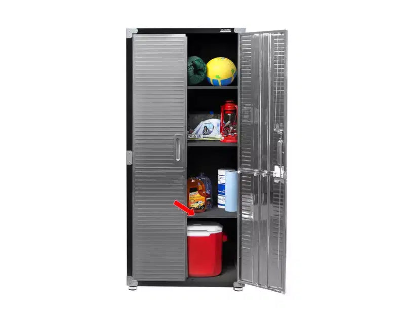 Set di mobili contenitori Seville Classics UltraHD 2 pezzi, 30 x 18 x 90,5