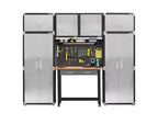 Set di mobili contenitori Seville Classics UltraHD 2 pezzi, 30 x 18 x 90,5