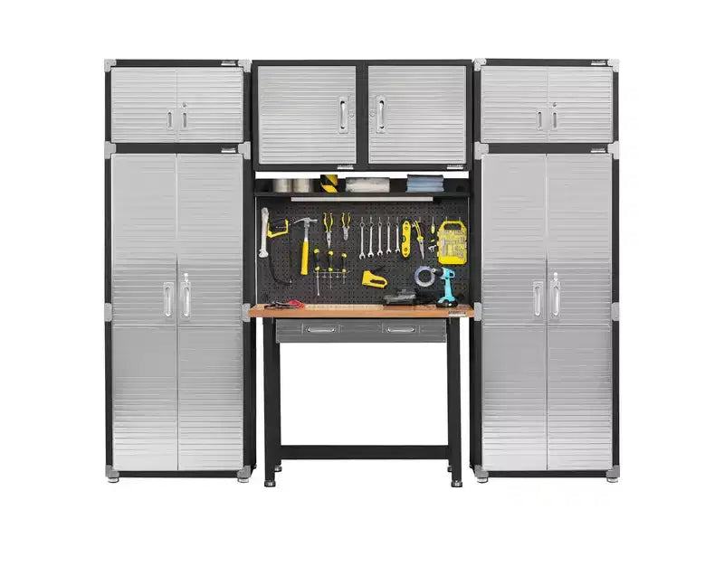 Set di mobili contenitori Seville Classics UltraHD 2 pezzi, 30 x 18 x 90,5
