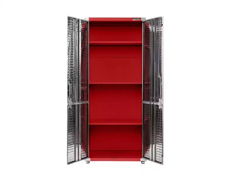 Set di mobili contenitori Seville Classics UltraHD 2 pezzi, 30 x 18 x 90,5