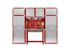 Set di mobili contenitori Seville Classics UltraHD 2 pezzi, 30 x 18 x 90,5