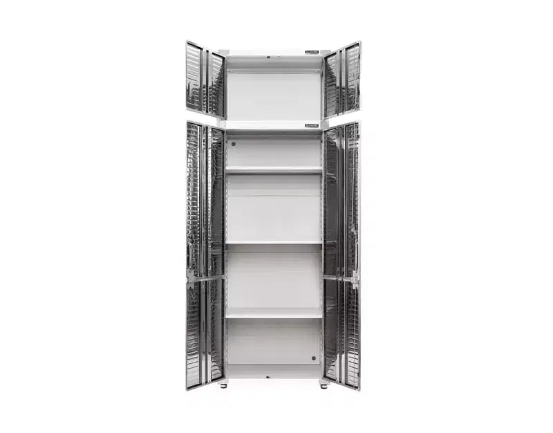 Set di mobili contenitori Seville Classics UltraHD 2 pezzi, 30 x 18 x 90,5