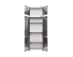 Set di mobili contenitori Seville Classics UltraHD 2 pezzi, 30 x 18 x 90,5