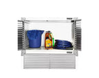 Set di mobili contenitori Seville Classics UltraHD 2 pezzi, 30 x 18 x 90,5