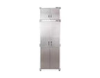Set di mobili contenitori Seville Classics UltraHD 2 pezzi, 30 x 18 x 90,5
